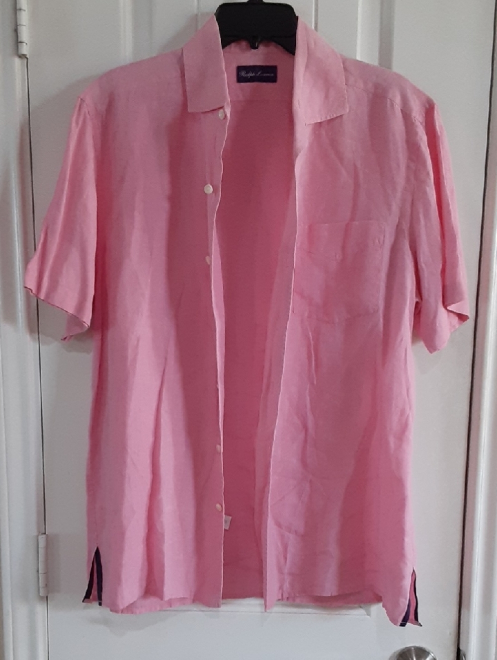 Ralph Lauren Purple Label | 100% Italian Linen Resort Shirt | EUC - Picture 4 of 10